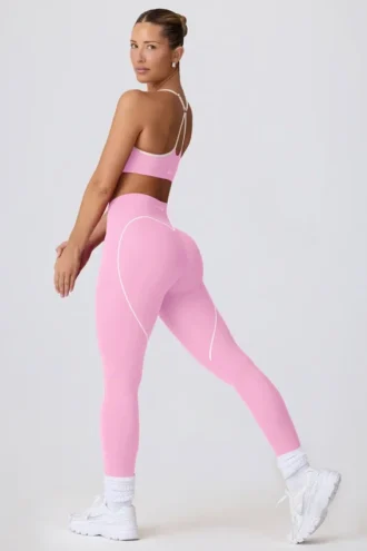 Legging Soft Active taille moyenne rose pâle