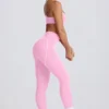 Legging Soft Active taille moyenne rose pâle Legging Soft Active taille moyenne rose pâle