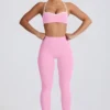 Legging Soft Active taille moyenne rose pâle Legging Soft Active taille moyenne rose pâle