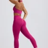Legging taille haute Define Luxe en Berry Legging taille haute Define Luxe en Berry