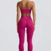 Legging taille haute Define Luxe en Berry Legging taille haute Define Luxe en Berry