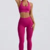 Legging taille haute Define Luxe en Berry Legging taille haute Define Luxe en Berry