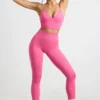 Legging taille haute Define Luxe en rose vif Legging taille haute Define Luxe en rose vif