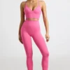 Legging taille haute Define Luxe en rose vif Legging taille haute Define Luxe en rose vif