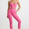 Legging taille haute Define Luxe en rose vif Legging taille haute Define Luxe en rose vif
