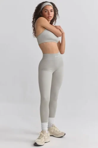 Legging taille haute FlexiRib en gris