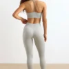 Legging taille haute FlexiRib en gris Legging taille haute FlexiRib en gris
