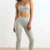 Legging taille haute FlexiRib en gris Legging taille haute FlexiRib en gris