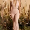 Leggings à ourlet fendu Figure You Out Petite en rose poudré Leggings à ourlet fendu Figure You Out Petite en rose poudré