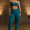 Leggings sans coutures Super Sculpt couleur bleu sarcelle Leggings sans coutures Super Sculpt couleur bleu sarcelle