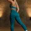 Leggings sans coutures Super Sculpt couleur bleu sarcelle Leggings sans coutures Super Sculpt couleur bleu sarcelle