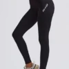 Leggings sans coutures taille haute Super Sculpt en noir