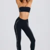 Leggings Soft Active Contrast en noir Leggings Soft Active Contrast en noir