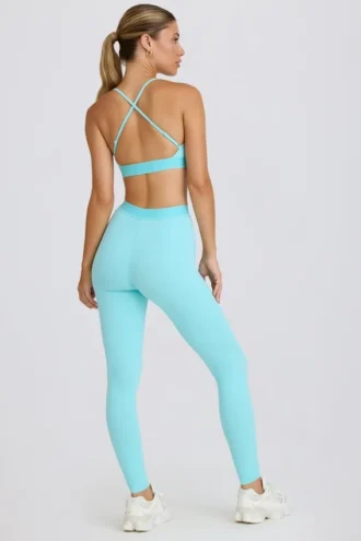 Leggings Soft Active en bleu aqua