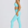Leggings Soft Active en bleu aqua Leggings Soft Active en bleu aqua
