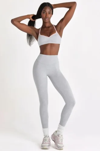 Leggings Soft Active en gris chiné