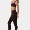 Leggings Soft Active froncés couleur Espresso
