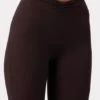Leggings Soft Active froncés couleur Espresso