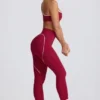 Leggings Soft Active taille mi-haute en bordeaux Leggings Soft Active taille mi-haute en bordeaux