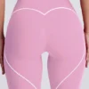 Leggings Soft Active taille mi-haute en rose poudré Leggings Soft Active taille mi-haute en rose poudré