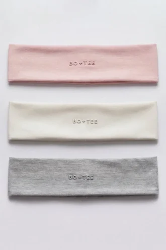 Lot de 3 bandeaux Soft Active en multicolore