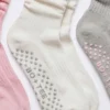 Lot de 3 paires de chaussettes Pilates multicolores Lot de 3 paires de chaussettes Pilates multicolores
