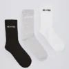 Lot de chaussettes courtes côtelées multicolores Lot de chaussettes courtes côtelées multicolores