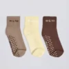 Lot de chaussettes de Pilates en Mocha Multi Lot de chaussettes de Pilates en Mocha Multi
