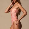 Maillot de bain 1 pièce bandeau à découpes Faye, imprimé cachemire Maillot de bain 1 pièce bandeau à découpes Faye, imprimé cachemire
