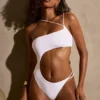 Maillot de bain 1 pièce à découpes Formentera en blanc Maillot de bain 1 pièce à découpes Formentera en blanc