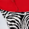 Maillot de bain 1 pièce dos croisé Ostend à détails charmants, imprimé zèbre Maillot de bain 1 pièce dos croisé Ostend à détails charmants, imprimé zèbre