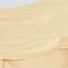 Mini-jupe-short croisée en jersey brossé marbré citron