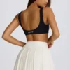 Mini-jupe-short plissée Soft Active Crossover, couleur ivoire Mini-jupe-short plissée Soft Active Crossover, couleur ivoire
