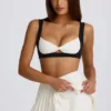 Mini-jupe-short plissée Soft Active Crossover, couleur ivoire Mini-jupe-short plissée Soft Active Crossover, couleur ivoire