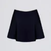 Mini-jupe-short Soft Active à croisement en bleu marine classique