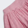 Mini-jupe Thia à nœud et broderie anglaise, rose pâle Mini-jupe Thia à nœud et broderie anglaise, rose pâle