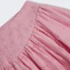 Mini-jupe Thia à nœud et broderie anglaise, rose pâle Mini-jupe Thia à nœud et broderie anglaise, rose pâle