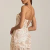 Mini-robe bustier corsetée à ornements Eliselle, couleur ivoire Mini-robe bustier corsetée à ornements Eliselle, couleur ivoire