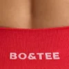 Mini-short Define Luxe en rouge coquelicot