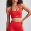 Mini-short Define Luxe en rouge coquelicot