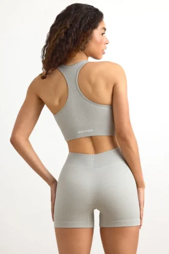 Mini-short FlexiRib en gris