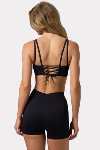Mini-short FlexiRib noir