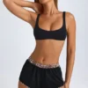 Mini-short Praia en noir