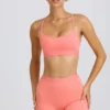 Mini-short Soft Active couleur corail Mini-short Soft Active couleur corail