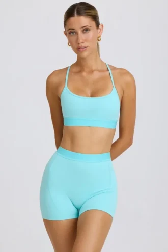 Mini-short Soft Active en Aqua