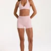 Mini-short Soft Active en Blush Marl Mini-short Soft Active en Blush Marl