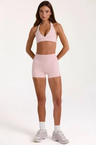Mini-short Soft Active en Blush Marl