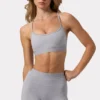 Mini-short Soft Active en gris chiné Mini-short Soft Active en gris chiné