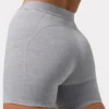 Mini-short Soft Active en gris chiné Mini-short Soft Active en gris chiné