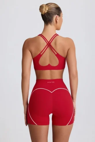 Mini-short Soft Active en rouge vif